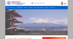 Desktop Screenshot of nepaltojapan.com